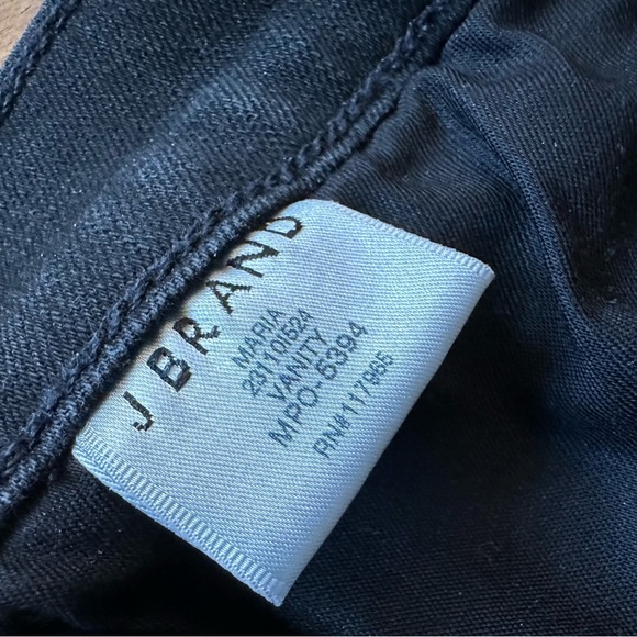 J Brand | Black Maria Skinny Jeans Size 30 - Picture 9 of 9